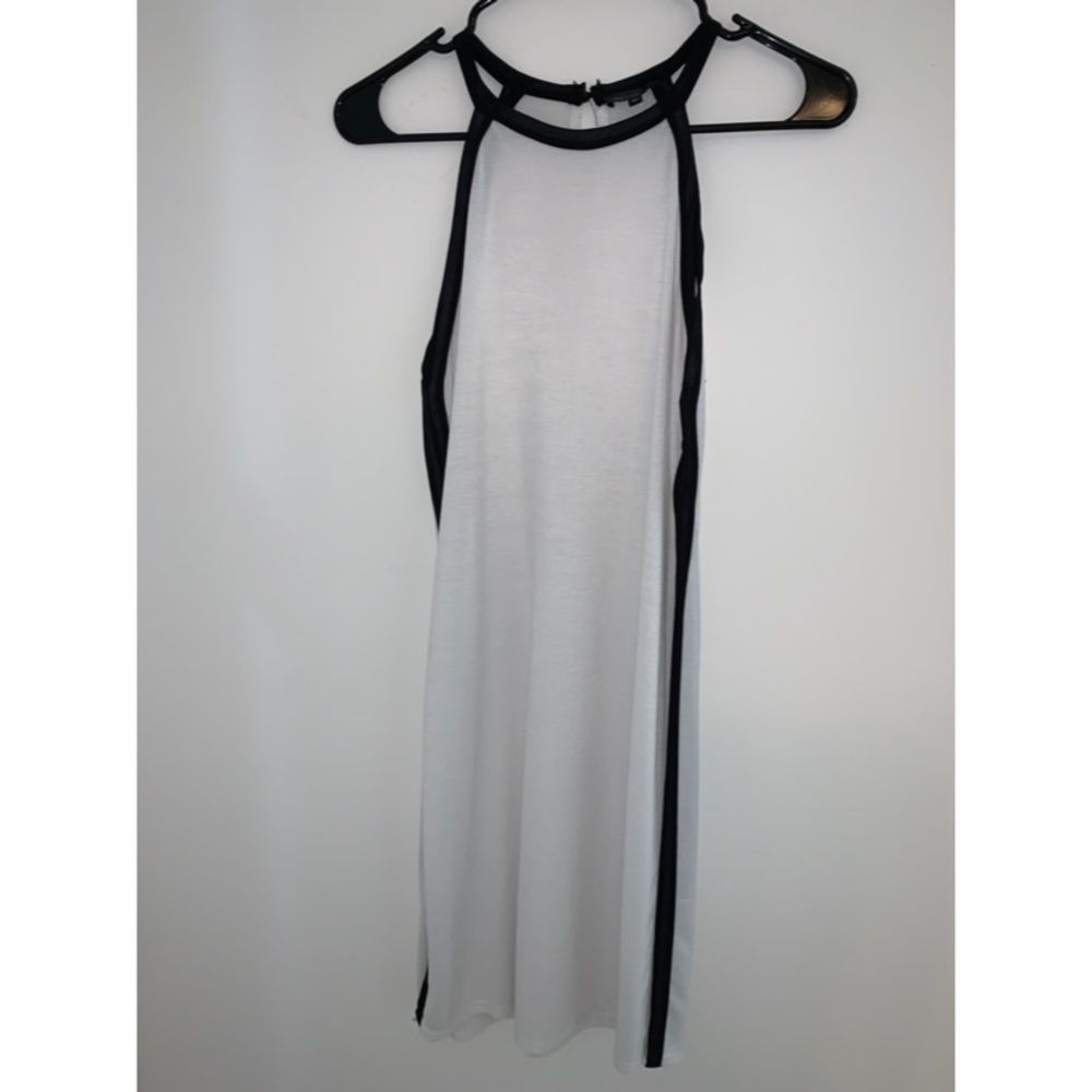 Dynamite White with black Dress